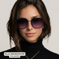 Elle I Women's Sunglasses I Brown