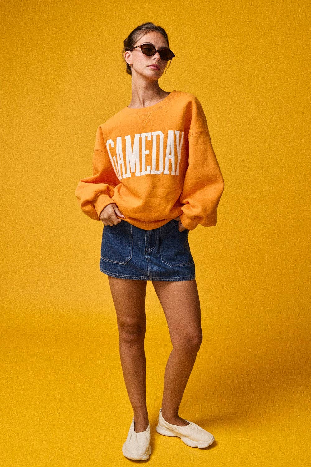 Game Day Crewneck I Heather Grey