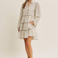 Romantic Toile Mini Dress