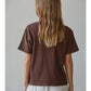 Everyday Essential Cotton Tee I Cocoa