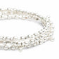 Everyday Silver Beaded Wrap