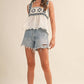 Crochet Babydoll Tank