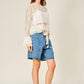 Polka Dot Barrel Shorts