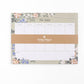 Blossom Weekly Planner Notepad - Green Floral