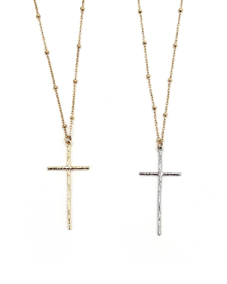 Trinity Cross Necklace