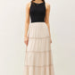 Tiered Maxi Skirt