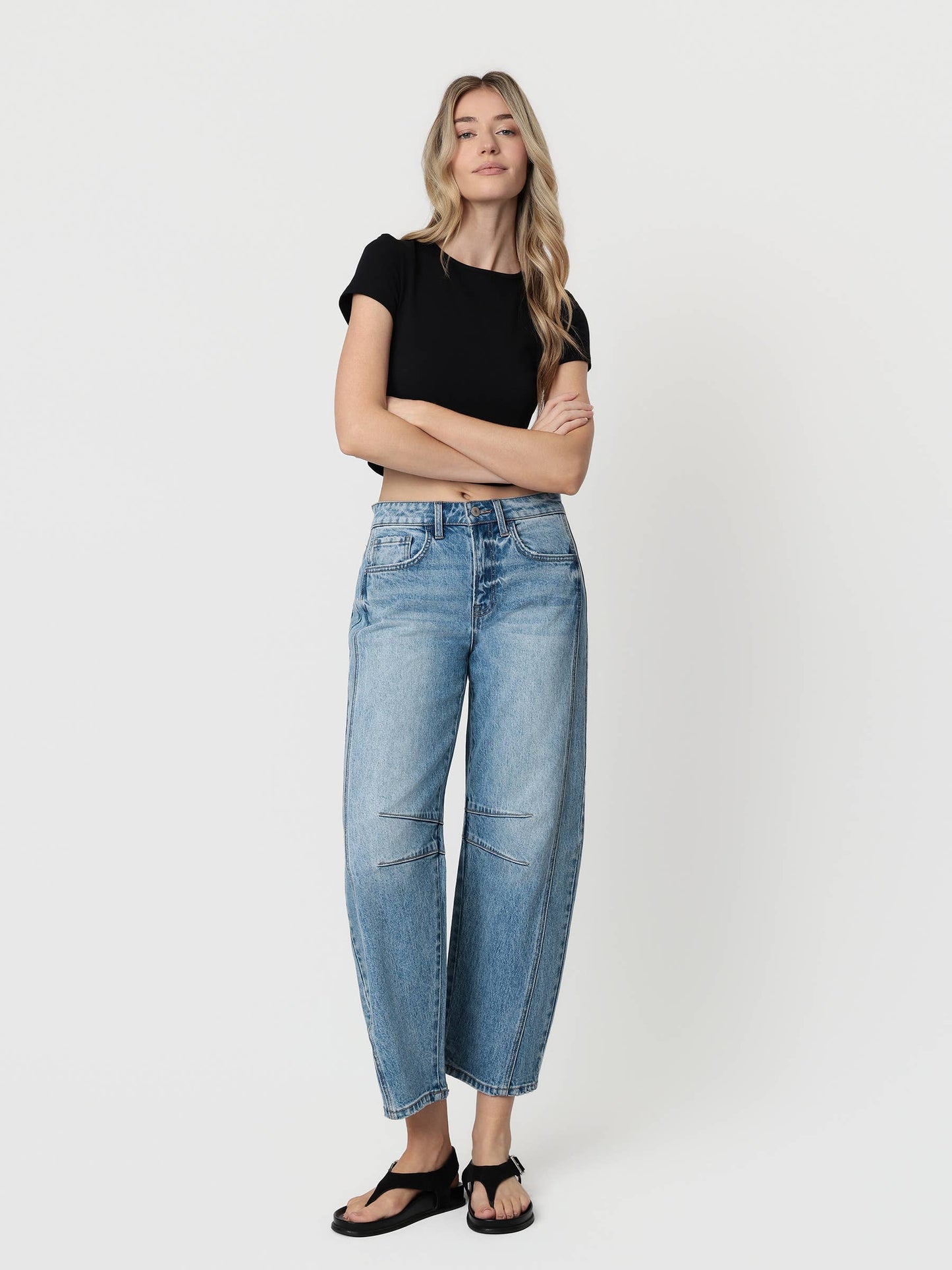 Katie Barrel Jeans