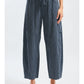 Pinstripe Drawstring Pants