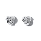 Silver Knot Earrings