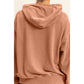 Mineral Wash Seam Hoodie I Taupe