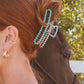 Silver Claw Clip