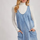Denim Washed Overall Dress