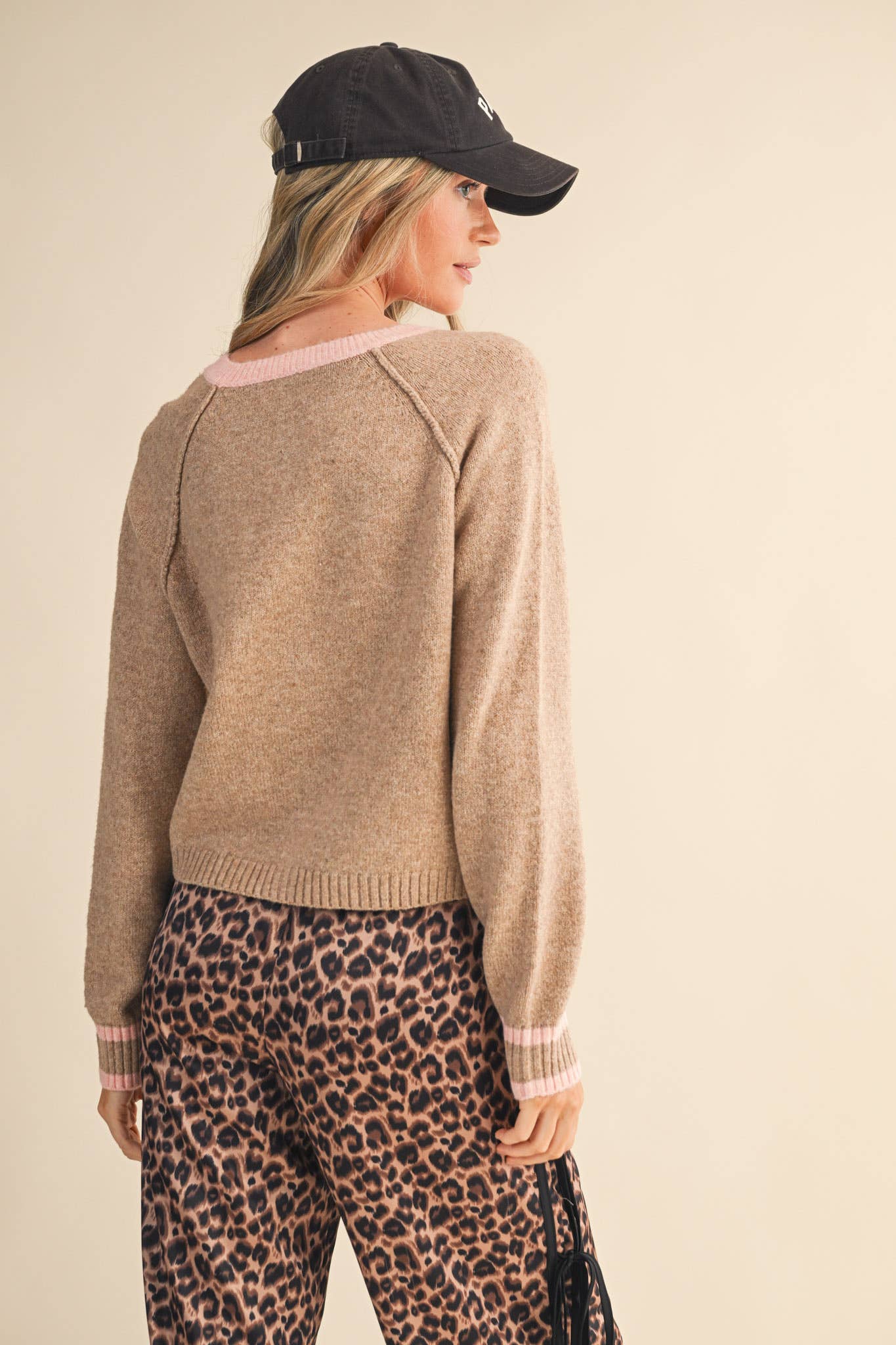 The Elevated Two-Tone Cardi