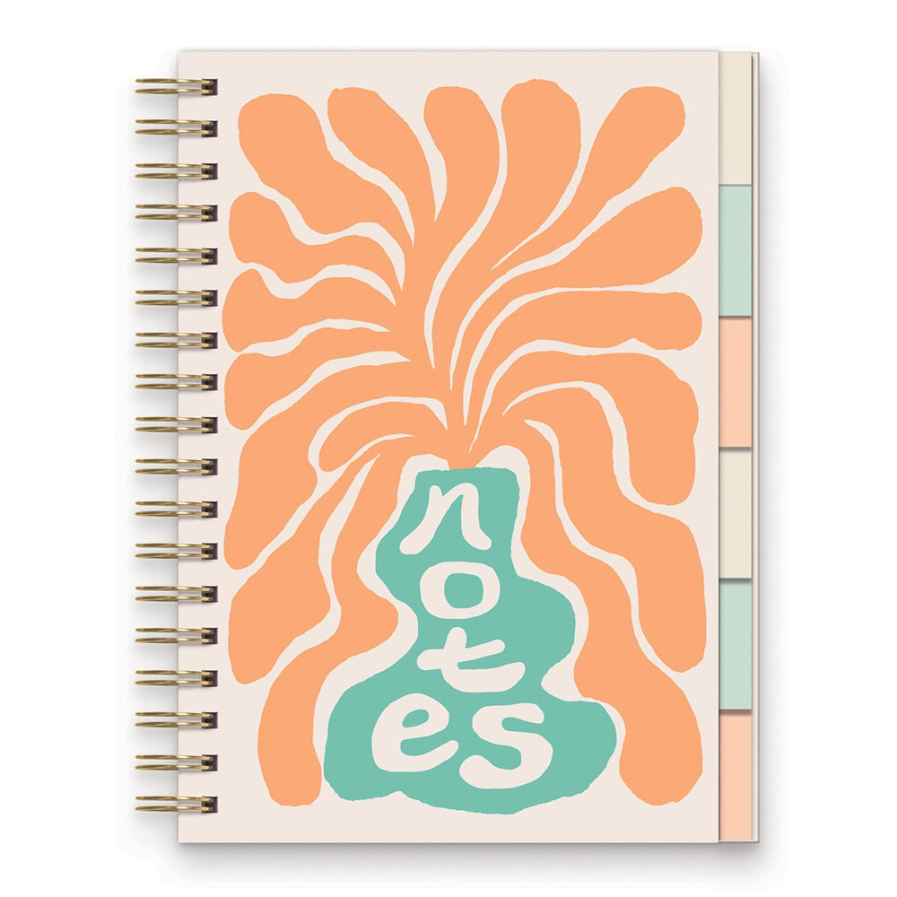 Swaying Flora Edith Notebook