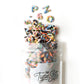 1" 200pc Confetti Mod Magnetic Letters