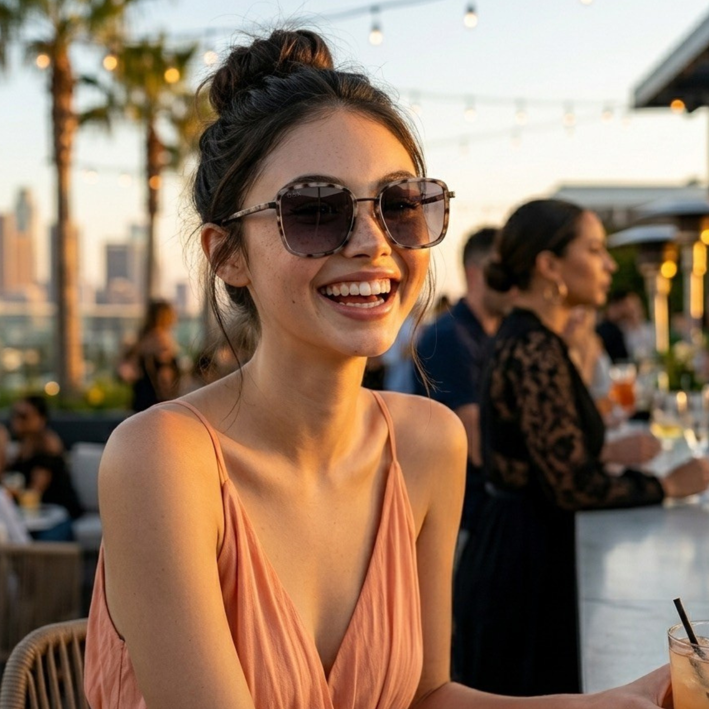Elle I Women's Sunglasses I Brown