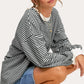 Oversized Striped Top