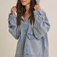 Weekend Wash Denim Hoodie