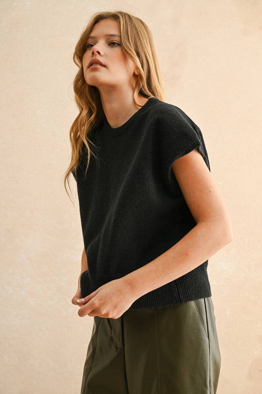 Loose Fit Sweater Top