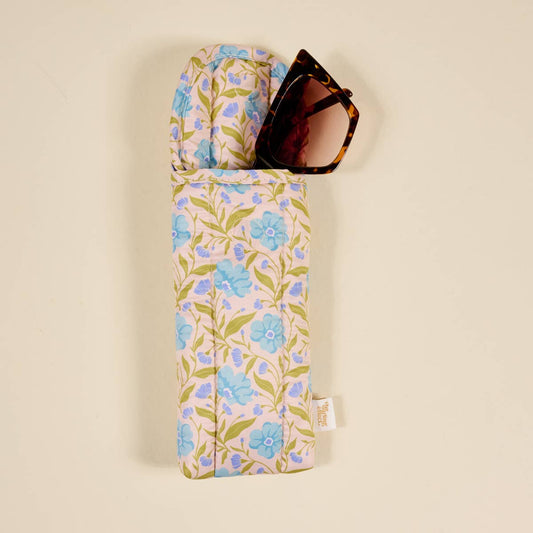 Puffy Sunglasses Case I Poppin' Petals