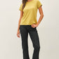 Charcoal Blue Basic Tee