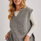 Oversized Knit Vest