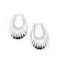 Erin Oval Croissant Hoops