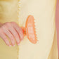 Jelly Claw Clip: Peach