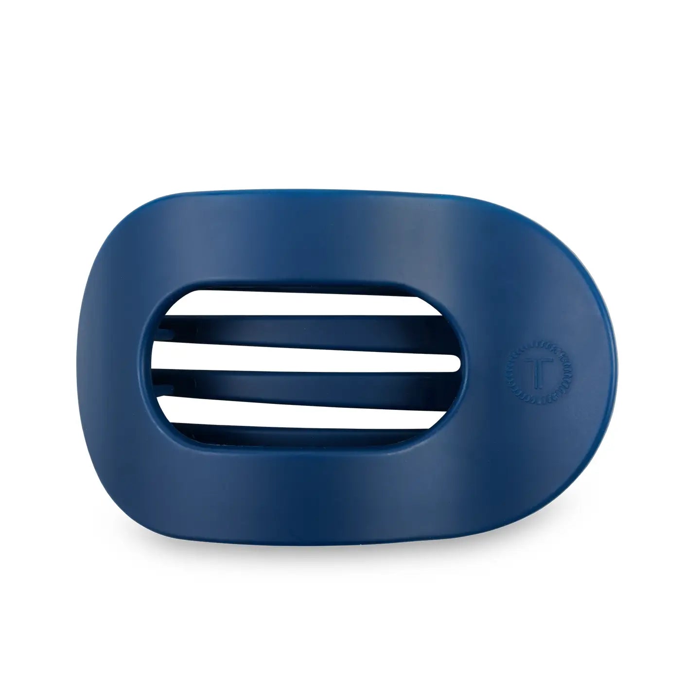 Flat Round Clip - Large/Navy