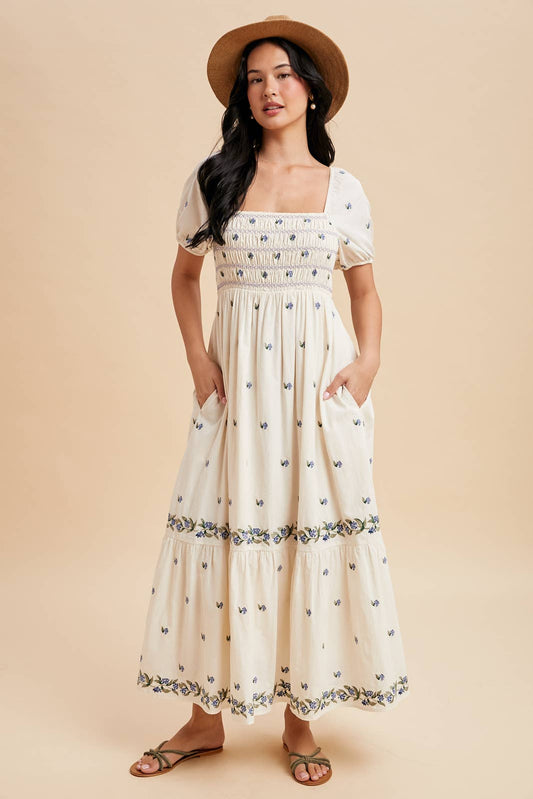 Garden Party Midi Dress