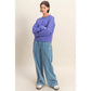 Soft + Slouchy Raglan Pullover I White