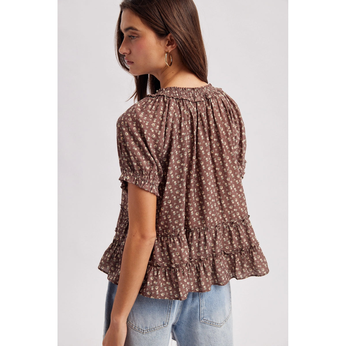 Meadow Bloom Babydoll Top