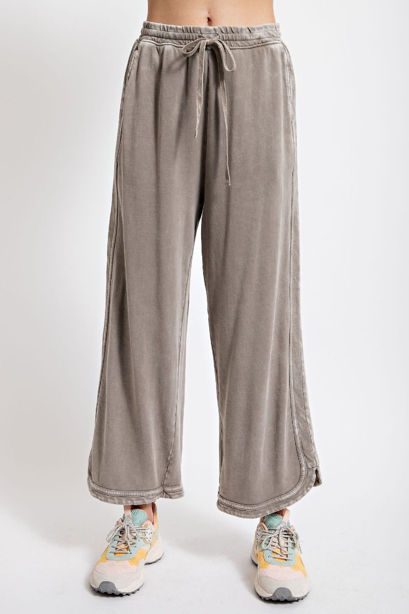 Everyday Drawstring Pant I Mocha