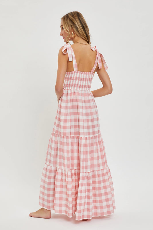 Sweet Meadow Gingham Dress