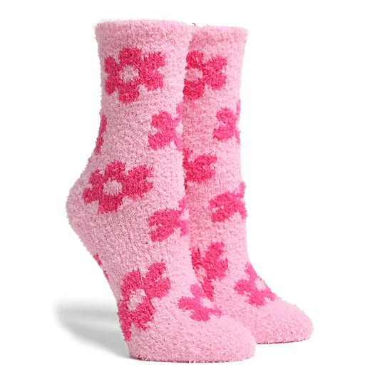 Soft Daisy Crew Socks