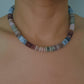 Blush & Canyon Stone Beaded Necklace
