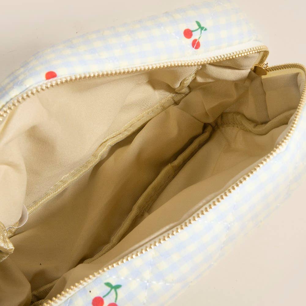 Floral Cosmetic Pouch