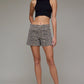 Cheetah Mid Rise Shorts