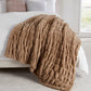 Luxury Heavyweight Ruched Throw Blankets