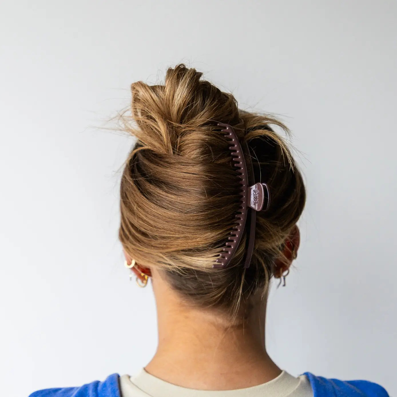 Kaxi Hair Clip - Berry Brown