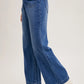 High Rise Wide Leg Denim Jeans