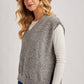 Oversized Knit Vest