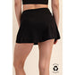 Black Butter Skort