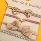 Hair Tie & Bracelet Set I Ivory