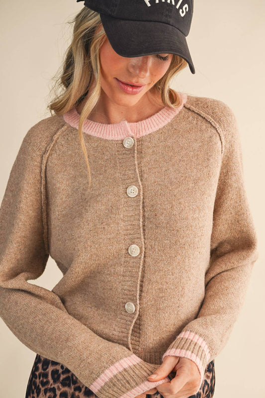 The Elevated Two-Tone Cardi