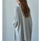 Folded Open Front Cardi