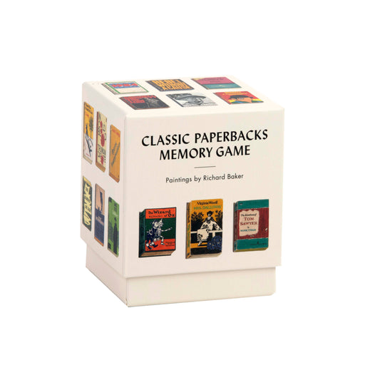Vintage Paperbacks Memory Game