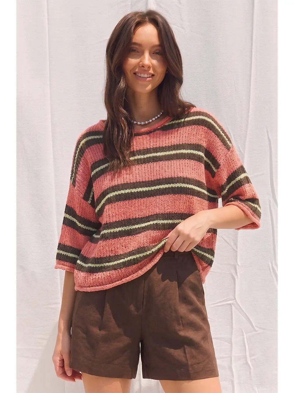 Autumn Stroll Stripe Knit