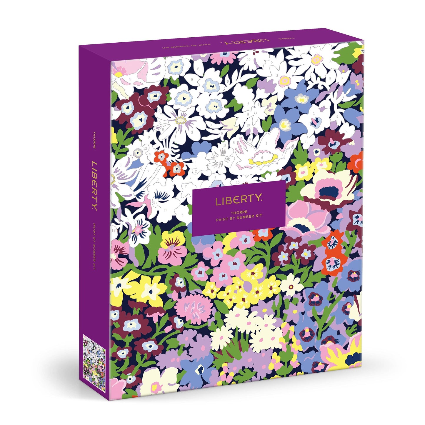 Floral Paint by Number Kit