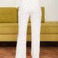 Floral Pointelle Pants